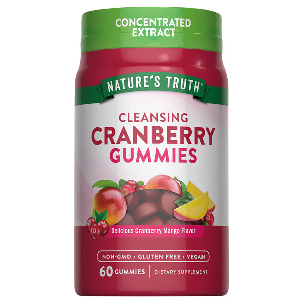 Nature's Truth Cranberry Cleansing Gummies