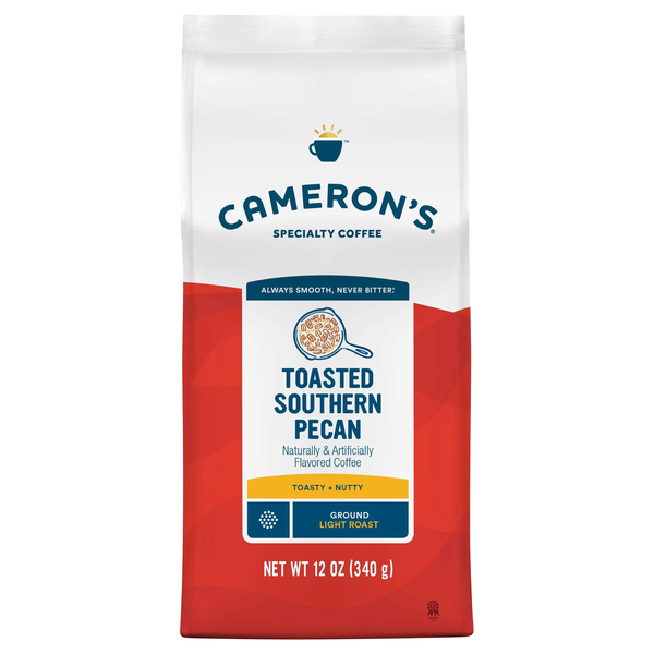 Save on Cameron's Toasted Southern Pecan Flavored Light Roast Ground ...