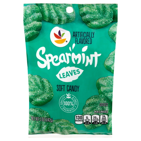 Stop & Shop Spearmint Leaves Soft Candy