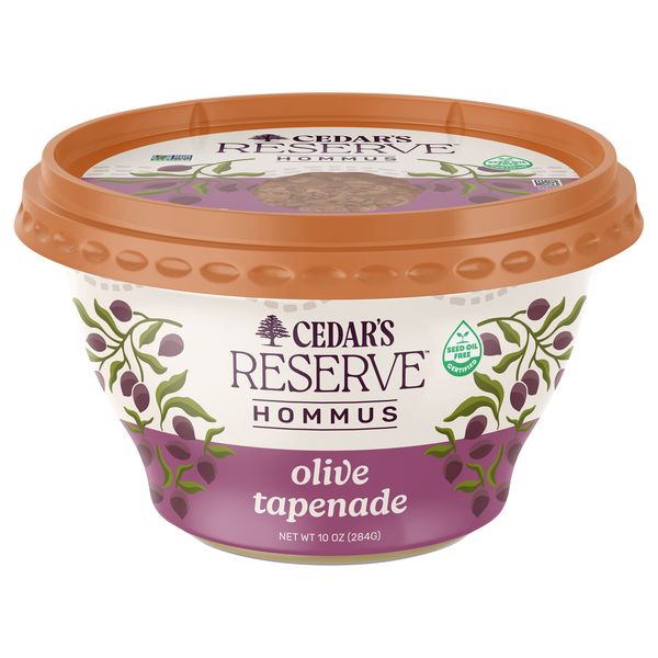 Cedar's Reserve Gluten Free Olive Tapenade Hommus