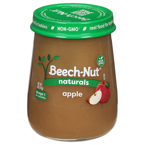 Beech-Nut Naturals Stage 1 Baby Food Apple
