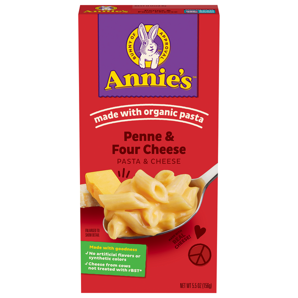 Annie's Organic Penne & Four Cheese Pasta