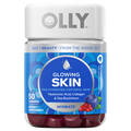 OLLY Glowing Skin Plump Berry Hyaluronic Acid & Collagen Gummies