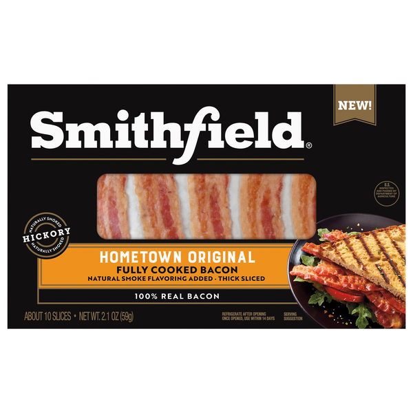 Smithfield Fully Cooked Hometown Original Bacon