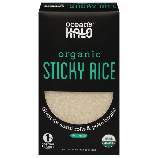 Ocean's Halo Organic Short Grain Sticky Rice