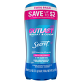 Secret Outlast Powder Antiperspirant Deodorant Clear Gel 2.6 oz/2 ct