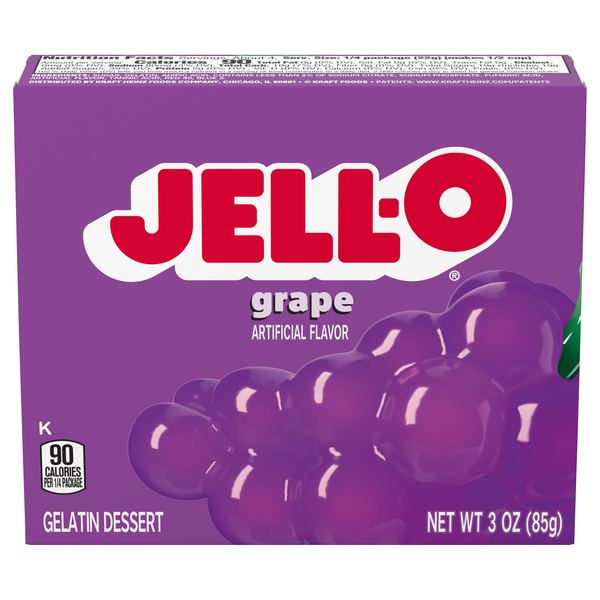 Jell-O Grape Flavored Gelatin Dessert Mix