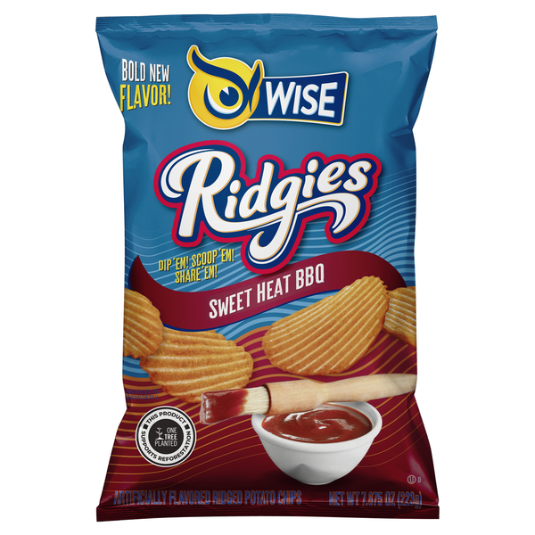 Wise Ridgies Sweet Heat BBQ Chips
