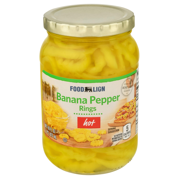 Food Lion Hot Banana Pepper Rings