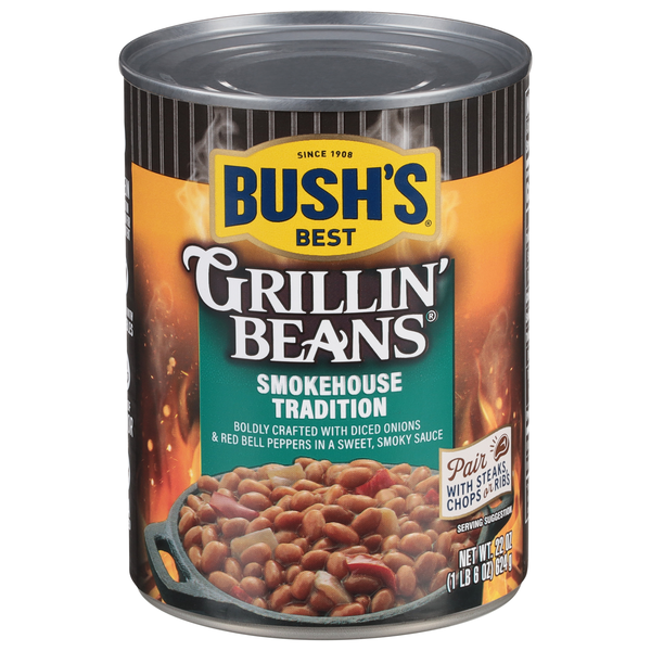 Bush's Best Grillin' Beans Smokehouse Tradition
