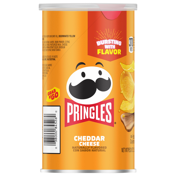 Pringles Cheddar Cheese Potato Crisps Chips