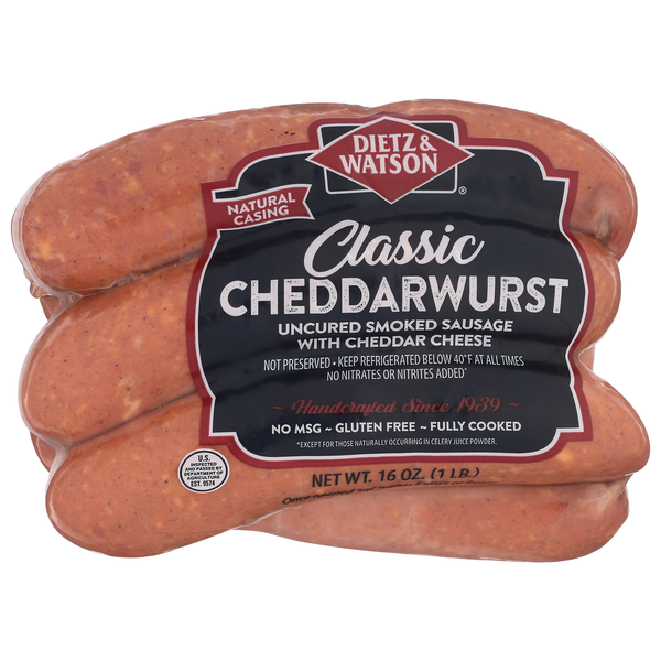 Dietz & Watson Classic Cheddarwurst