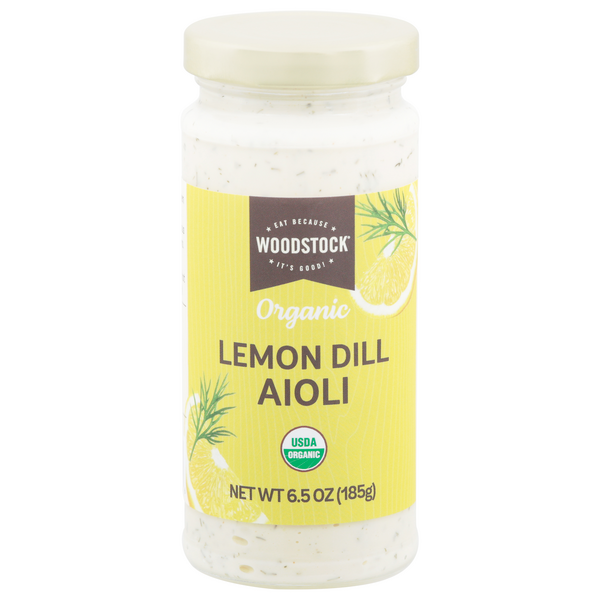 Woodstock Organic Lemon Dill Aioli