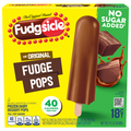 Fudgsicle No Sugar Added The Original Fudge Pops - 18 ct