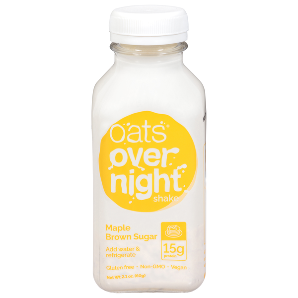 Oats Overnight Shake Maple Brown Sugar