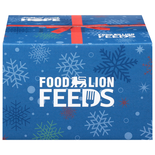 Food Lion Feeds Holidays Without Hunger Donation Box