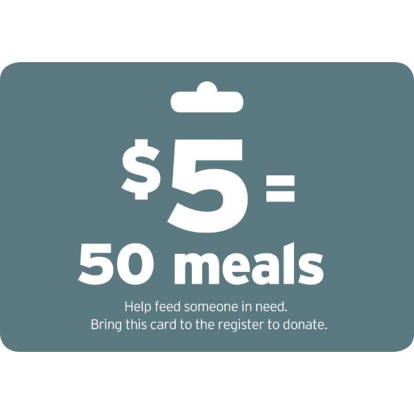 $5 Donation - Hannaford Helps Fight Hunger