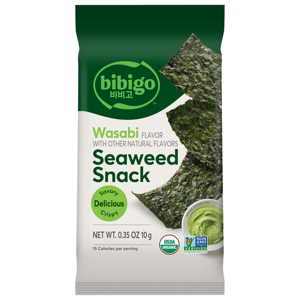 Bibigo Wasabi Flavor Seaweed Snack