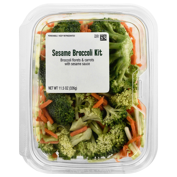 Hannaford Sesame Broccoli Kit