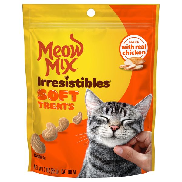 Meow Mix Irresistibles White Meat Chicken Soft Cat Treats