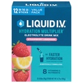 Liquid I.V. Strawberry Lemonade Electrolyte Drink Mix - 12 ct
