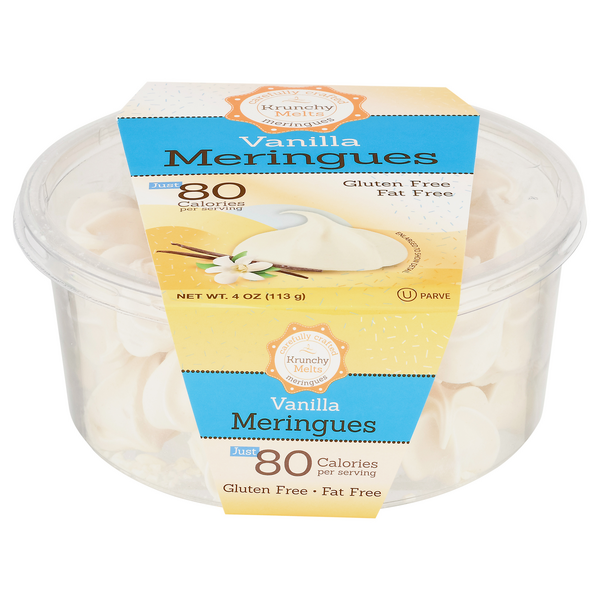 Krunchy Melts Vanilla Meringues