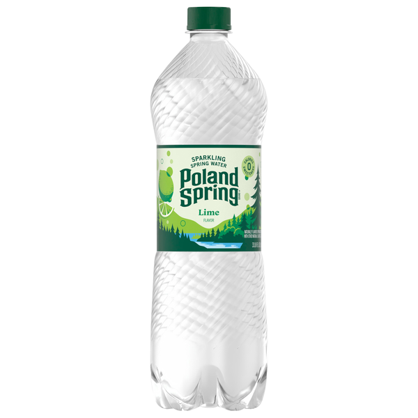 Poland Spring Lime Sparkling Water