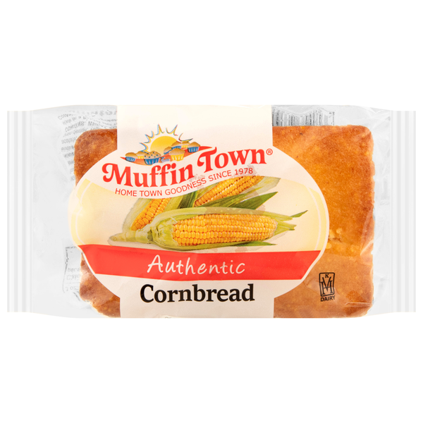Muffin Town Authentic Corn Bread Unsliced