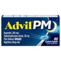Advil PM Ibuprofen Pain Relief 200mg Coated Caplets