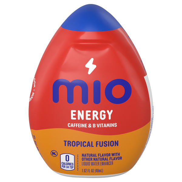 MiO Energy Tropical Fusion Liquid Water Enhancer with Caffeine
