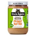 Once Again Organic Salt Free Unsweetened Crunchy Peanut Butter