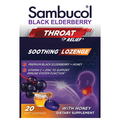 Sambucol Black Elderberry with Honey Throat Lozenges