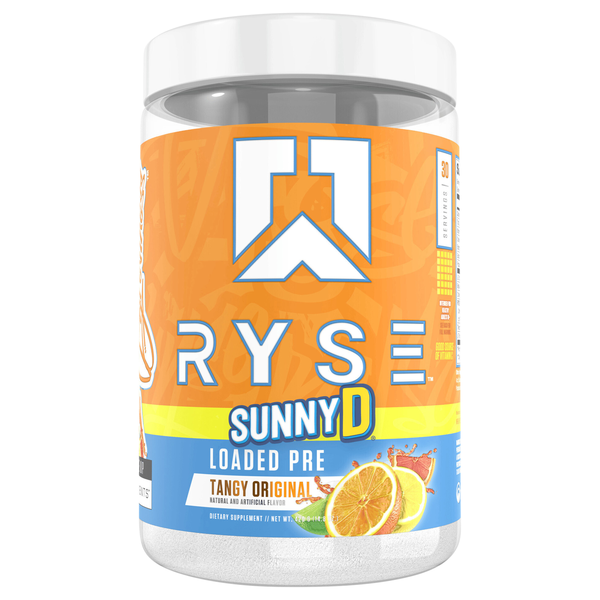 Ryse Tangy Original Sunny D Loaded Pre-Workout Powder
