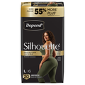 Depend Women's Silhouette Incontinence Underwear Maximum L