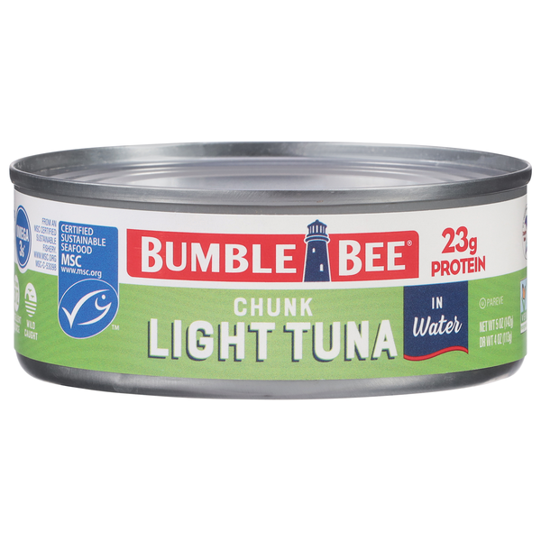 Bumble Bee Wild Caught Chunk Light Tuna in Water