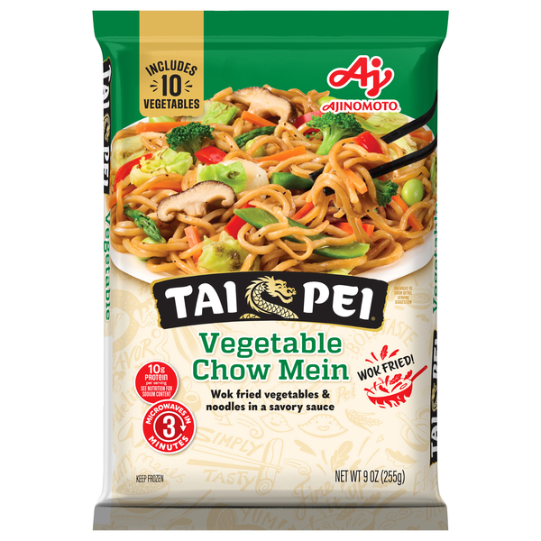 Tai Pei Vegetable Chow Mein Frozen Meal