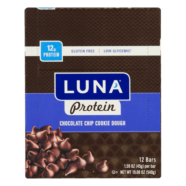 Luna Protein Bar Chocolate Chip Cookie Dough Nutrition Besto Blog