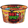 Nissin Hot & Spicy Blazing Hot Ramen Noodle Soup Bowl