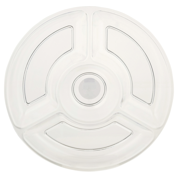 Smart Living Chip & Dip Platter Translucent