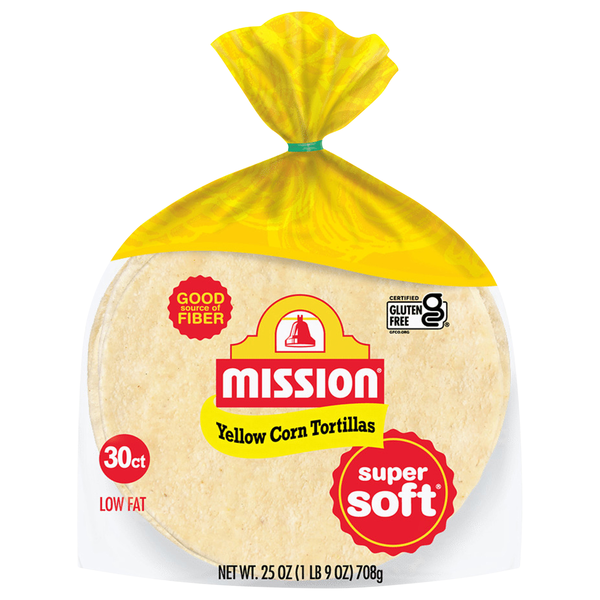 Mission Super Soft Yellow Corn Tortillas