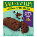 Nature Valley Double Chocolate Chip Soft Baked Muffins Bars - 5 ct