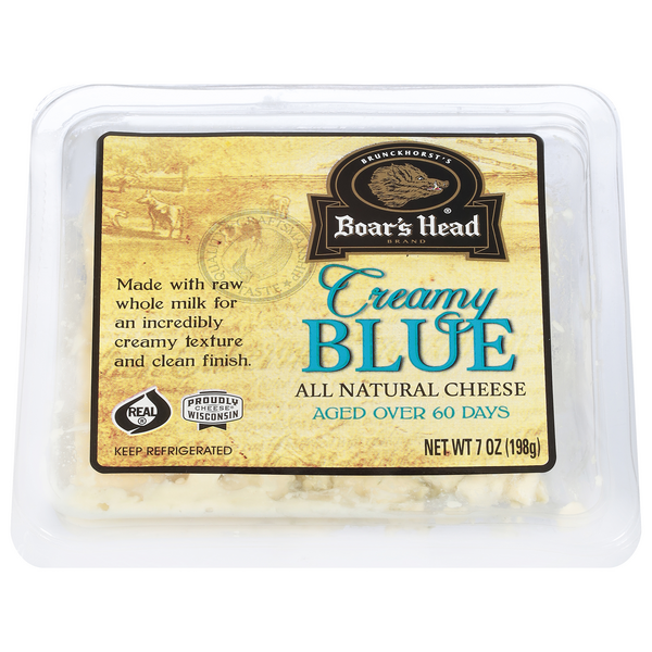 Boar's Head Natural Aged Creamy Blue Cheese