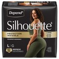 Depend Silhouette Women's Incontinence Underwear L