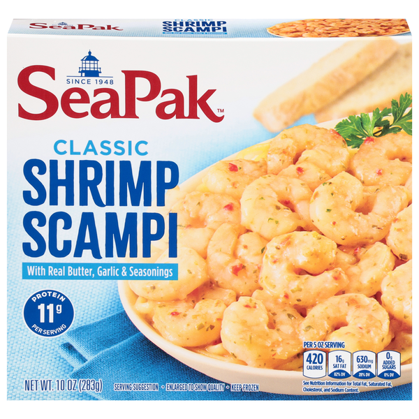SeaPak Shrimp Scampi Frozen