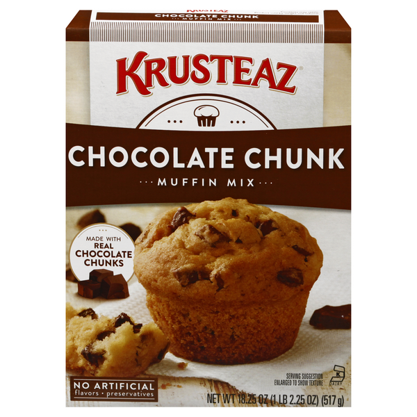 Save on Krusteaz Muffin Mix Chocolate Chunk Order Online Delivery GIANT