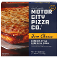 Motor City Pizza Co. Detroit Style Deep Dish Pan Four Cheese Pizza Frozen