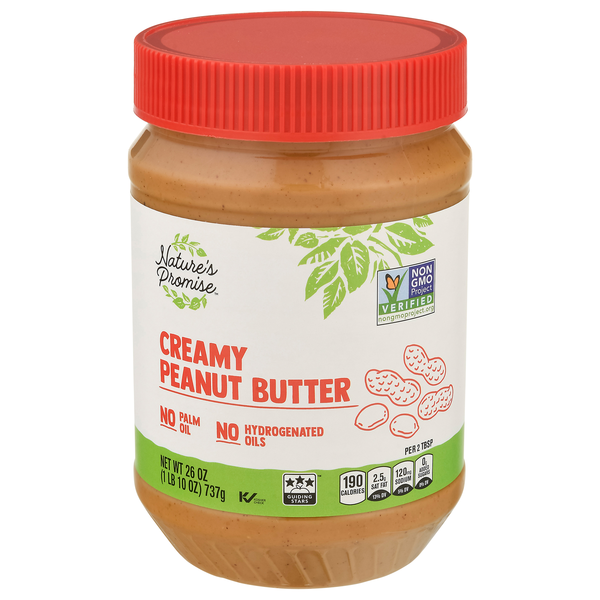 Nature's Promise Creamy Peanut Butter