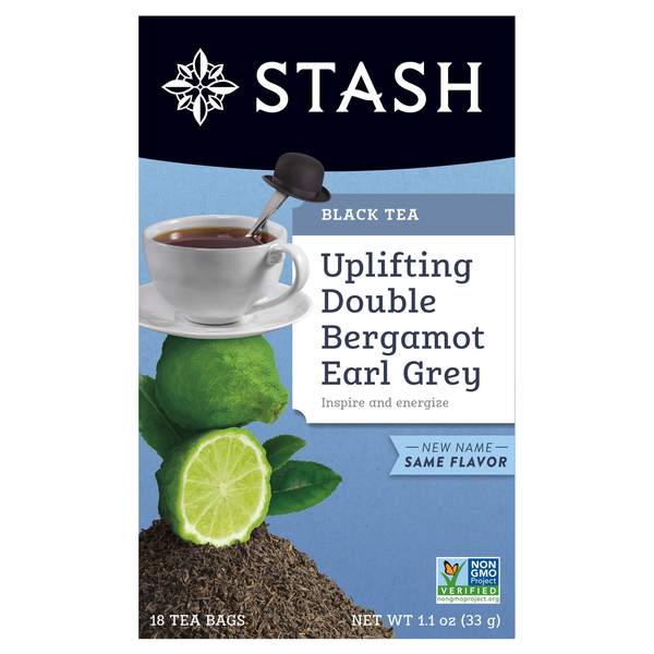 Stash Double Bergamot Earl Grey Black Tea Bags