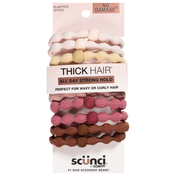 Scunci Thick Hair No Damage Elastics