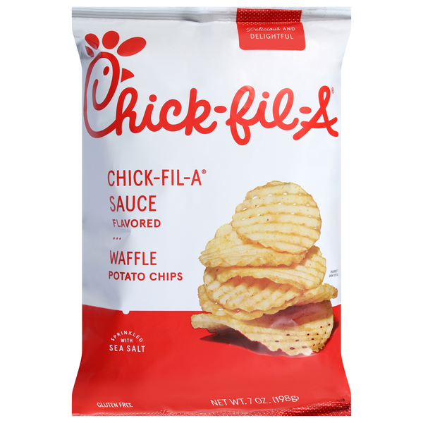 Chick-fil-A Sauce Flavor Waffle Potato Chips